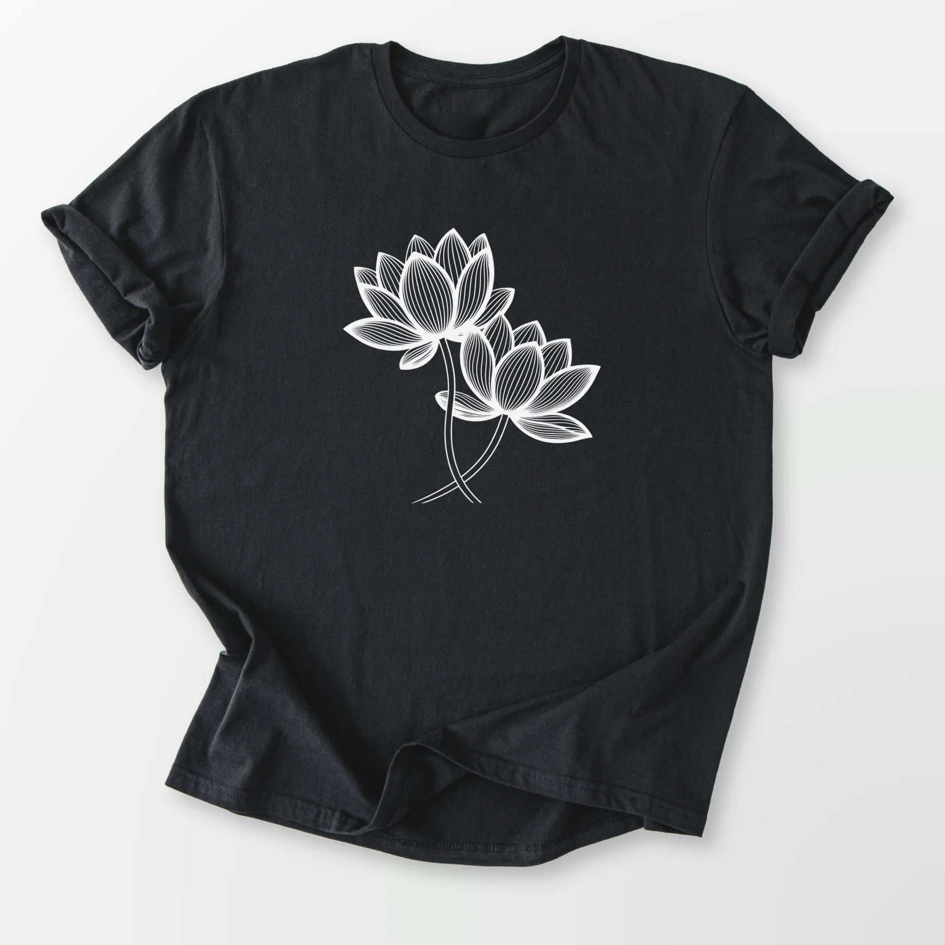 Sacred Blooms Tee Black T-Shirt
