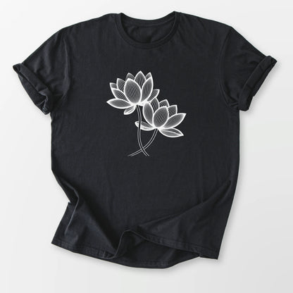 Sacred Blooms Tee Black T-Shirt