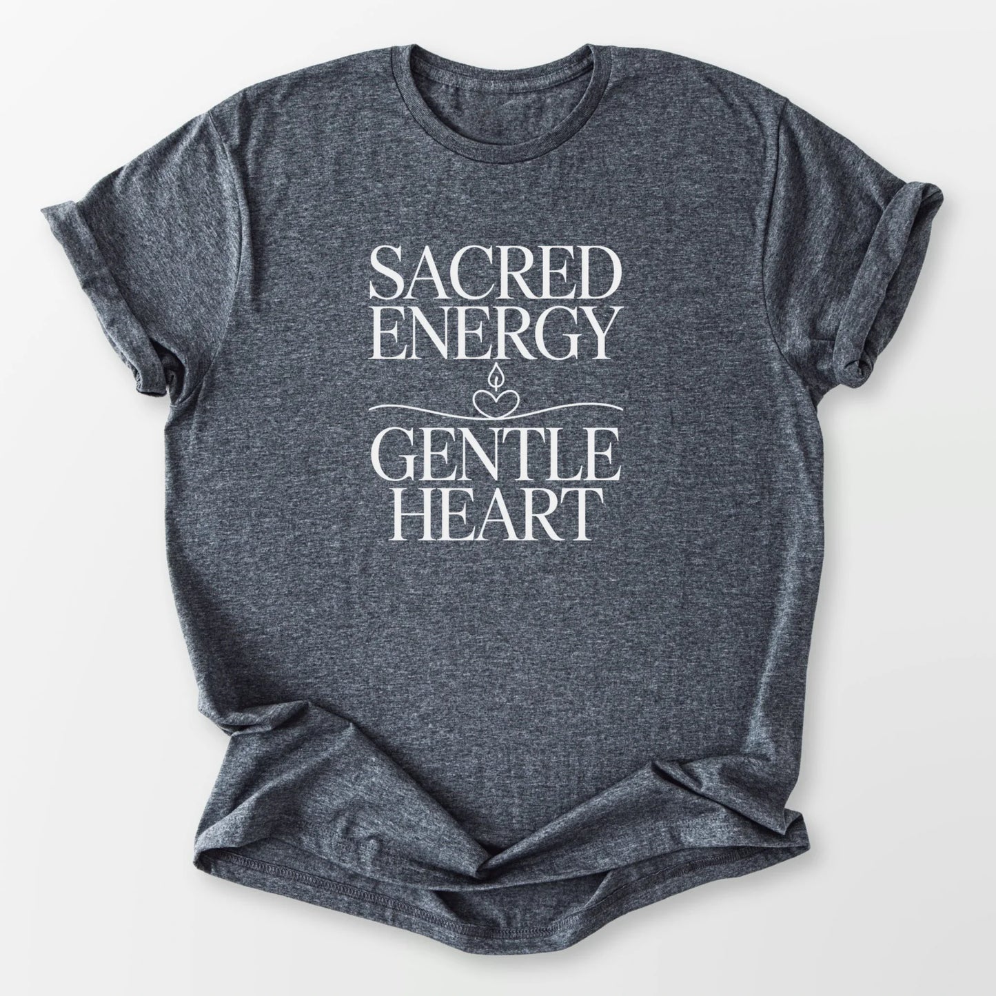 Sacred Energy Tee Dark Heather Grey T-Shirt