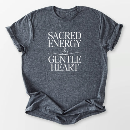 Sacred Energy Tee Dark Heather Grey T-Shirt