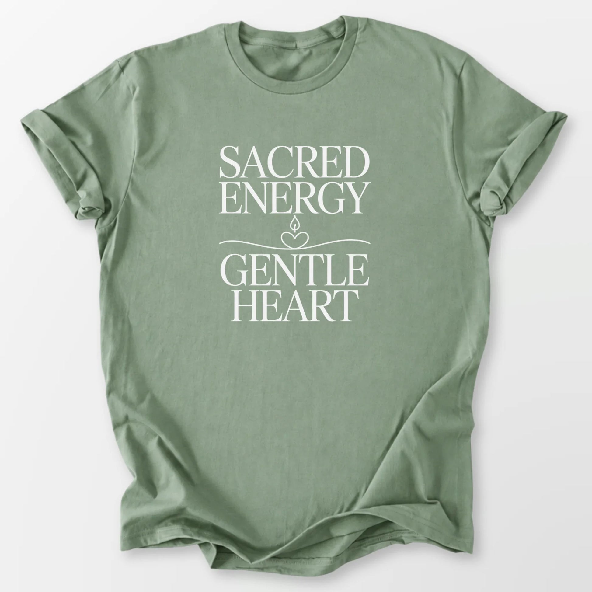 Sacred Energy Tee Sage T-Shirt