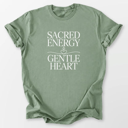 Sacred Energy Tee Sage T-Shirt