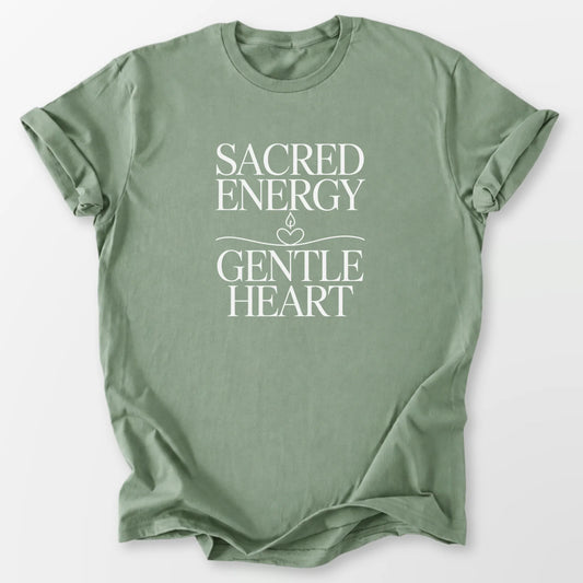 Sacred Energy Tee Sage T-Shirt
