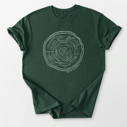 Sacred Resonance Tee Forest Green T-Shirt