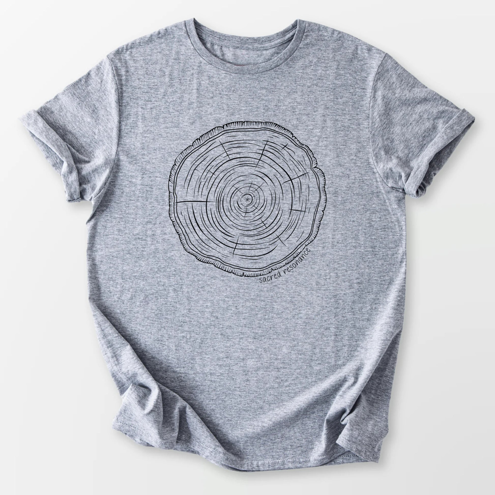 Sacred Resonance Tee Sport Grey T-Shirt