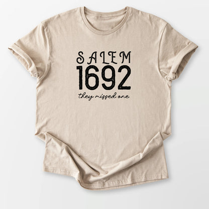Salem 1692 Vintage Tee Sand T-Shirt