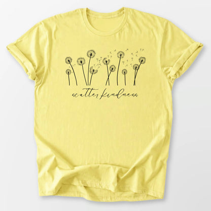 Scatter Kindness Tee Cornsilk T-Shirt