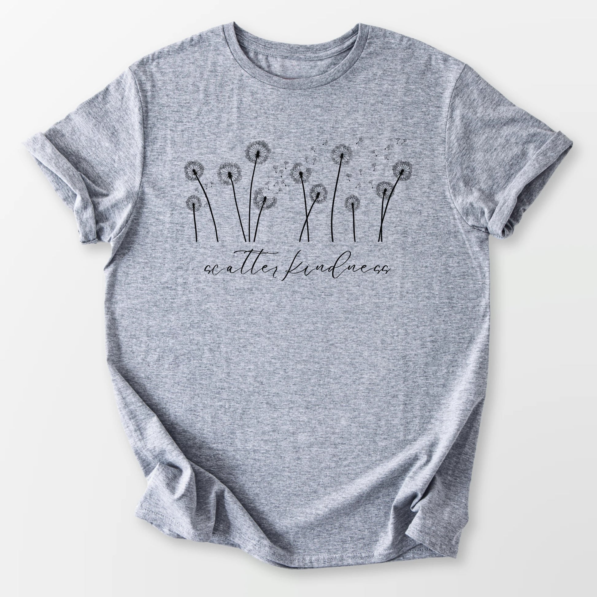 Scatter Kindness Tee Sport Grey T-Shirt