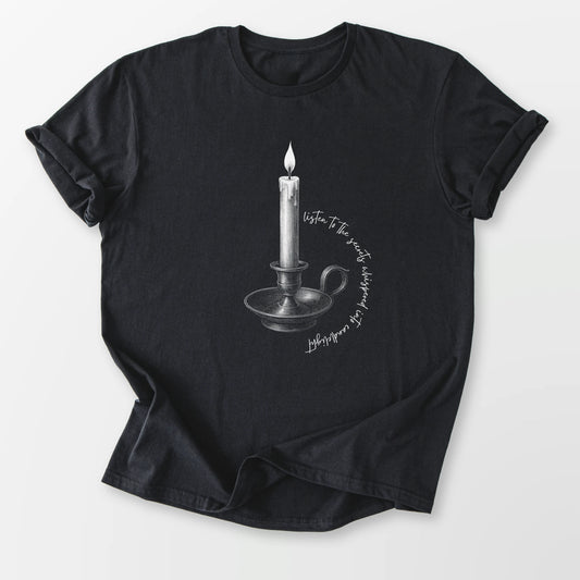 Secrets Whispered Tee Black T-Shirt