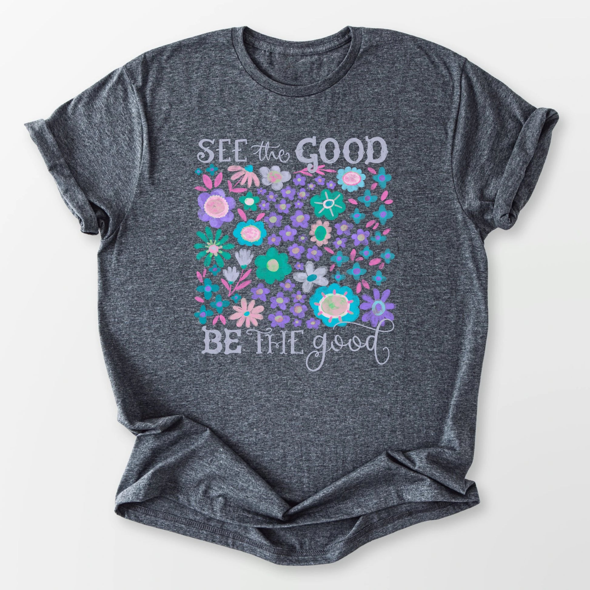 See the Good Tee Dark Heather Grey T-Shirt