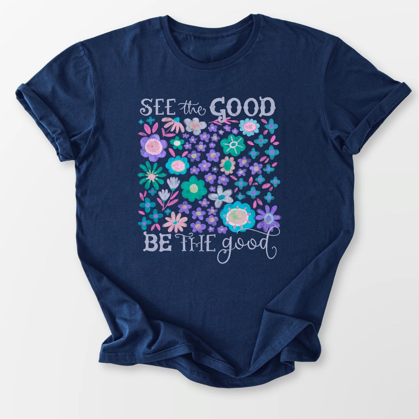 See the Good Tee Navy T-Shirt