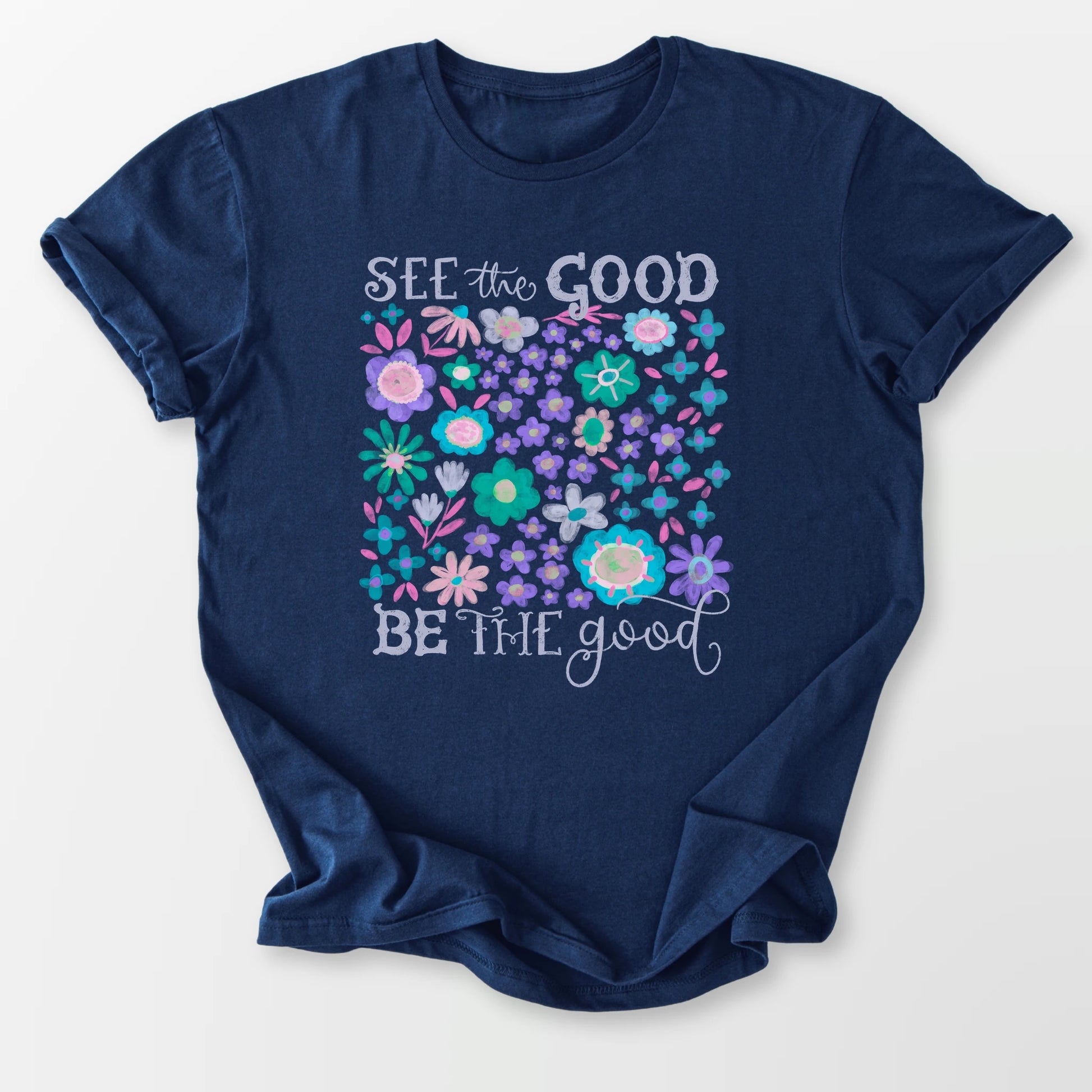 See the Good Tee Navy T-Shirt