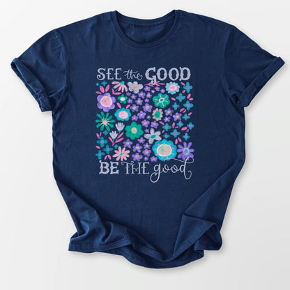 See the Good Tee Navy T-Shirt