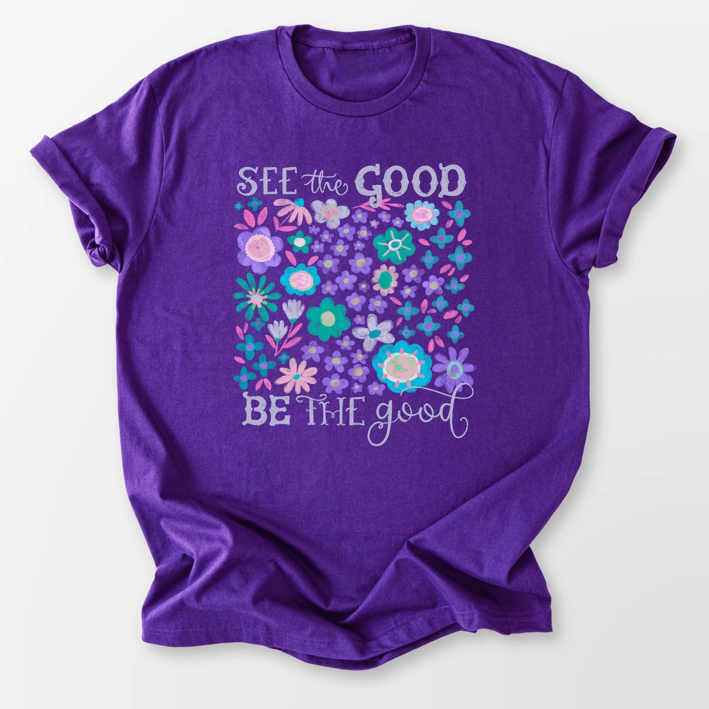 See the Good Tee Purple T-Shirt