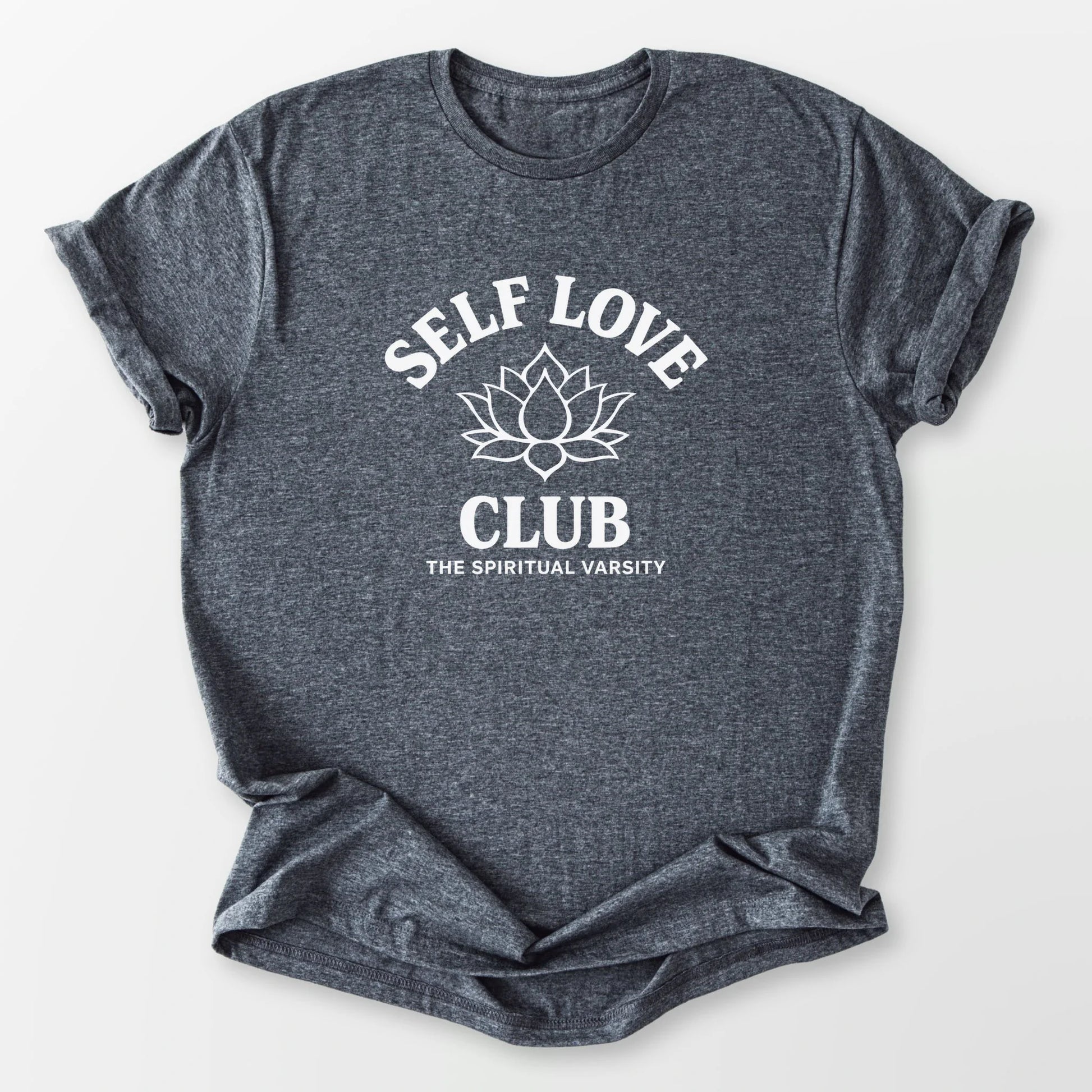 Self Love Club Tee Dark Heather Grey T-Shirt