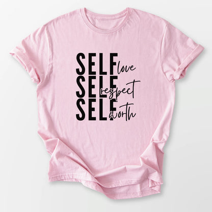 Self Love Tee Light Pink T-Shirt