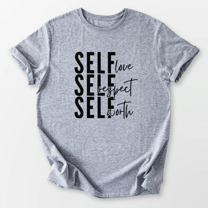 Self Love Tee Sport Grey T-Shirt