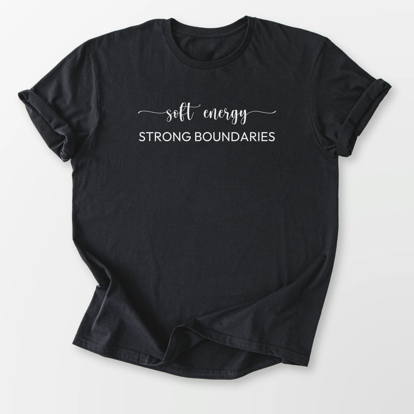 Soft Energy Tee Black T-Shirt