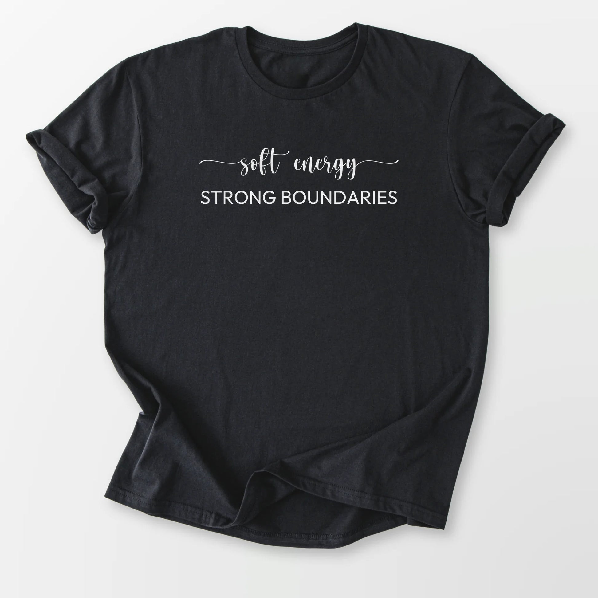 Soft Energy Tee Black T-Shirt