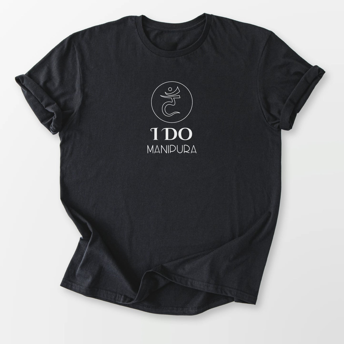Solar Plexus Chakra Tee Black T-Shirt
