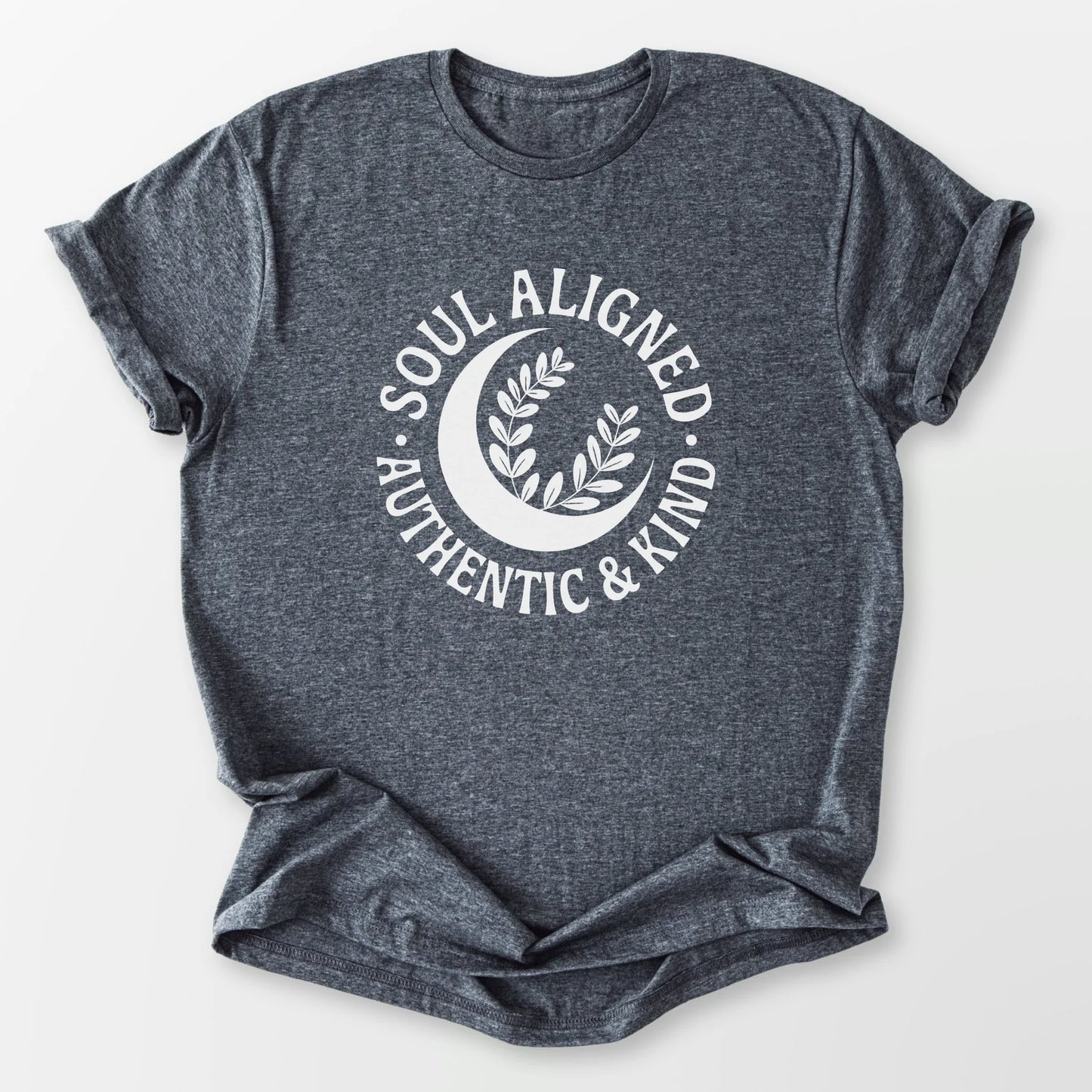 Soul Aligned Tee Dark Heather Grey T-Shirt