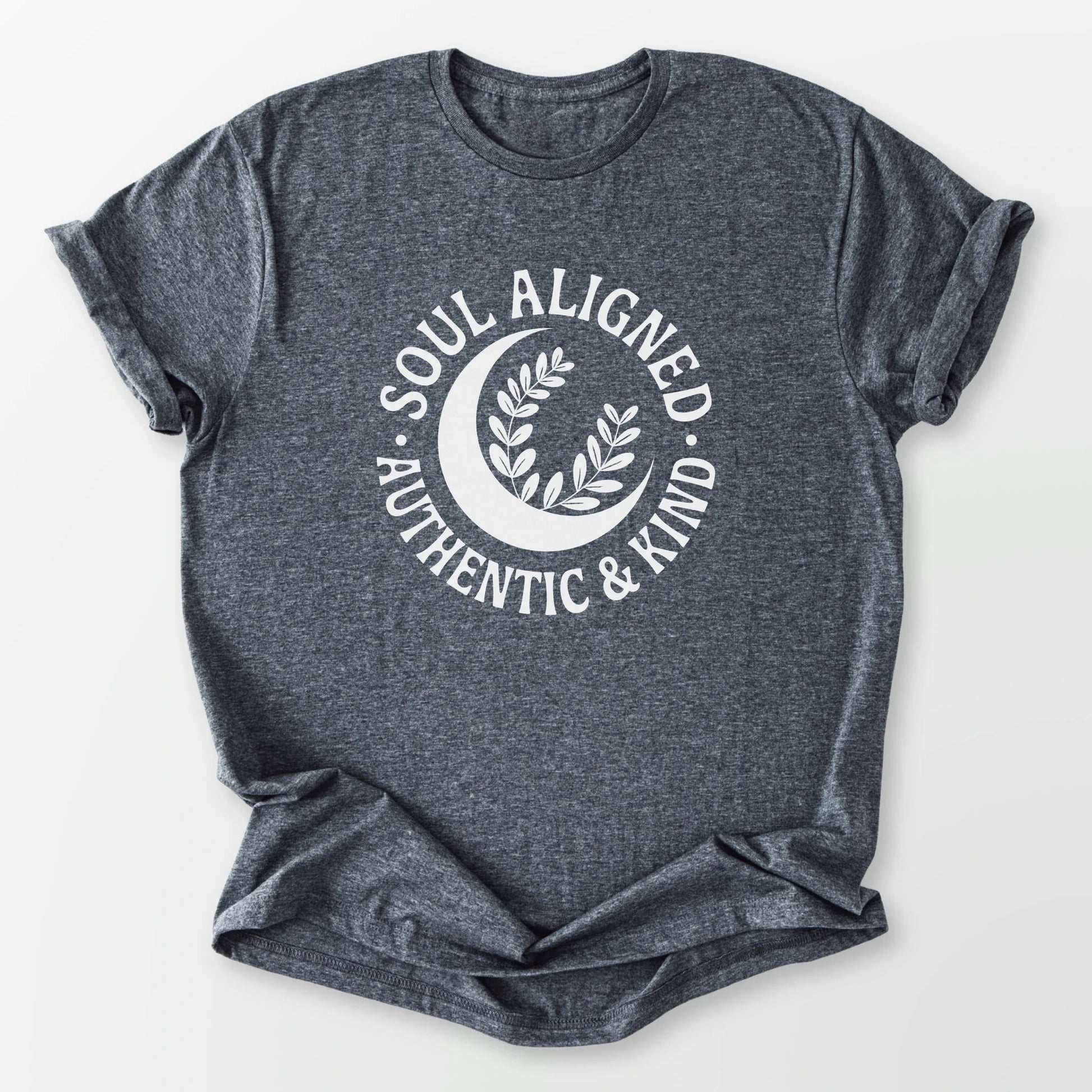 Soul Aligned Tee Dark Heather Grey T-Shirt