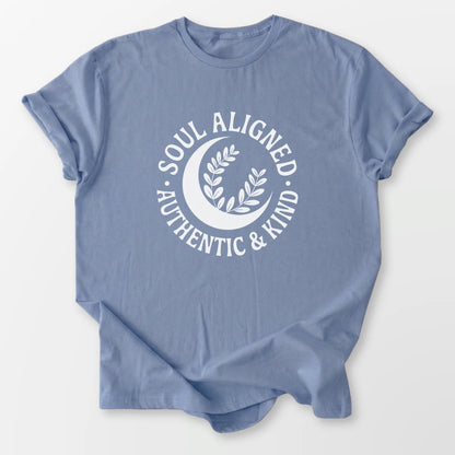 Soul Aligned Tee Stone Blue T-Shirt