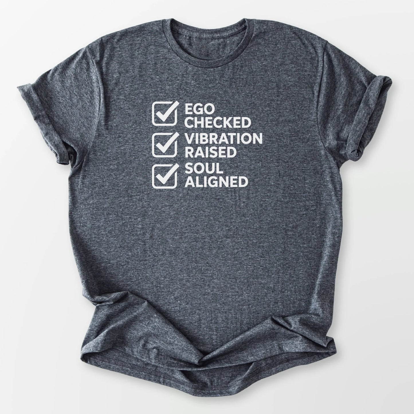Soul Checklist Tee Dark Heather Grey T-Shirt