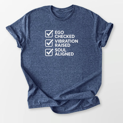 Soul Checklist Tee Heather Navy T-Shirt