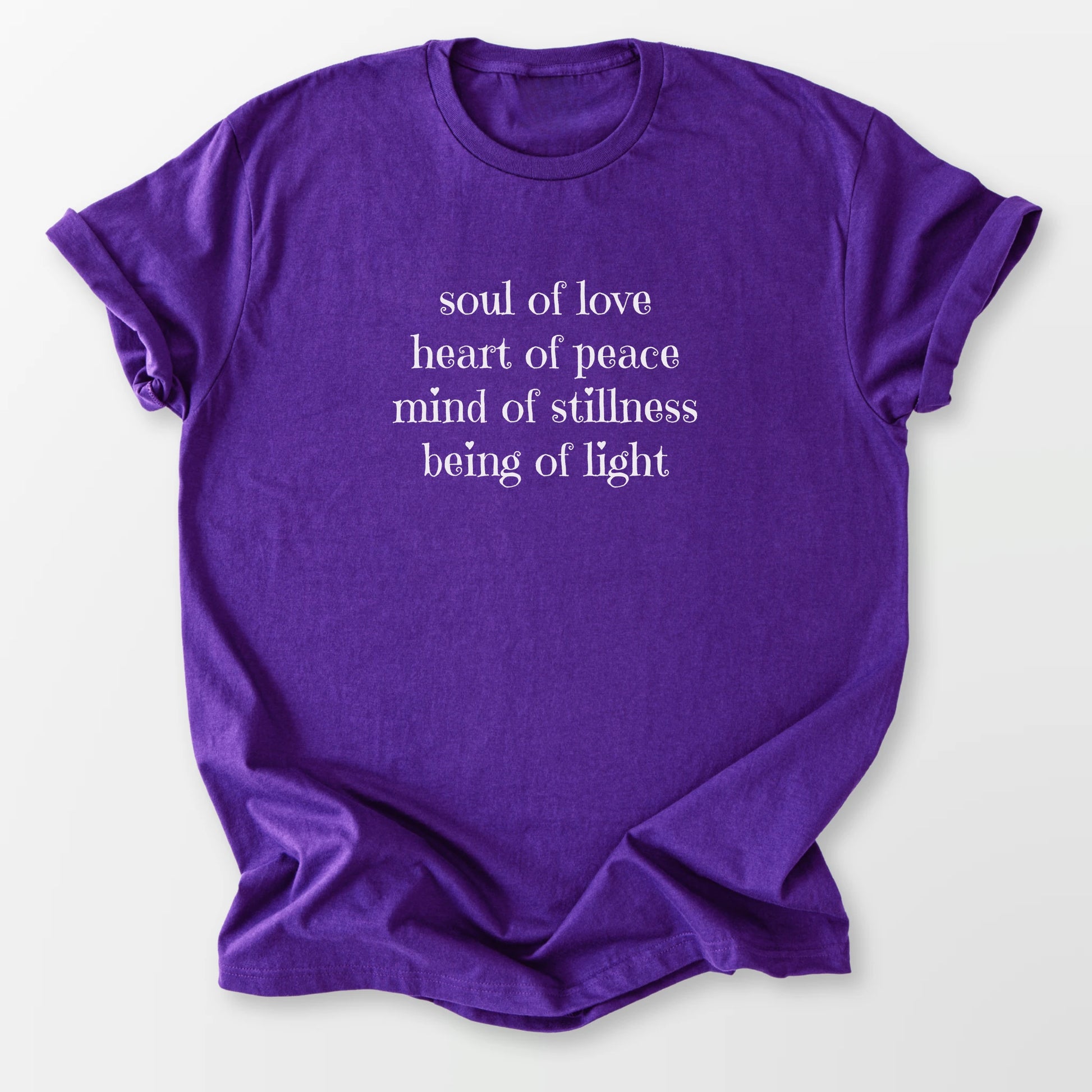 Soul of Love Tee Purple T-Shirt