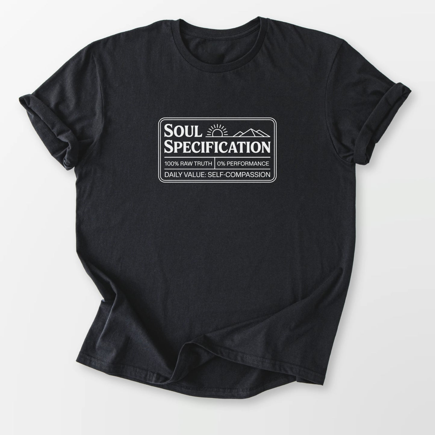 Soul Specification Tee Black T-Shirt