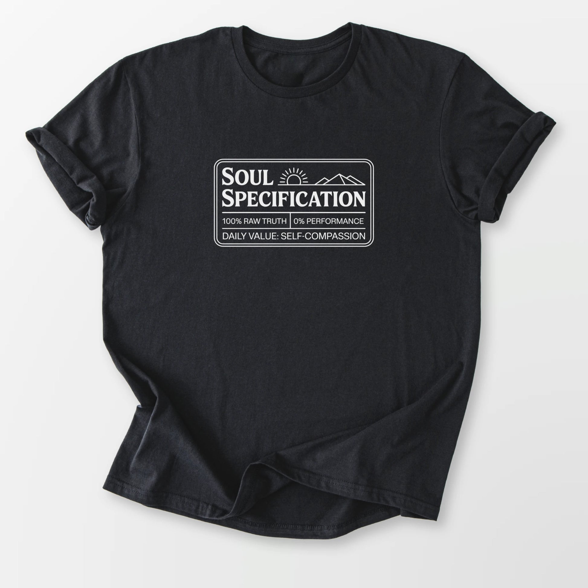 Soul Specification Tee Black T-Shirt