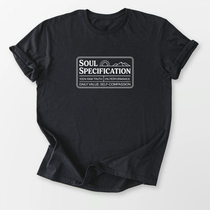 Soul Specification Tee Black T-Shirt