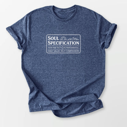 Soul Specification Tee Heather Navy T-Shirt