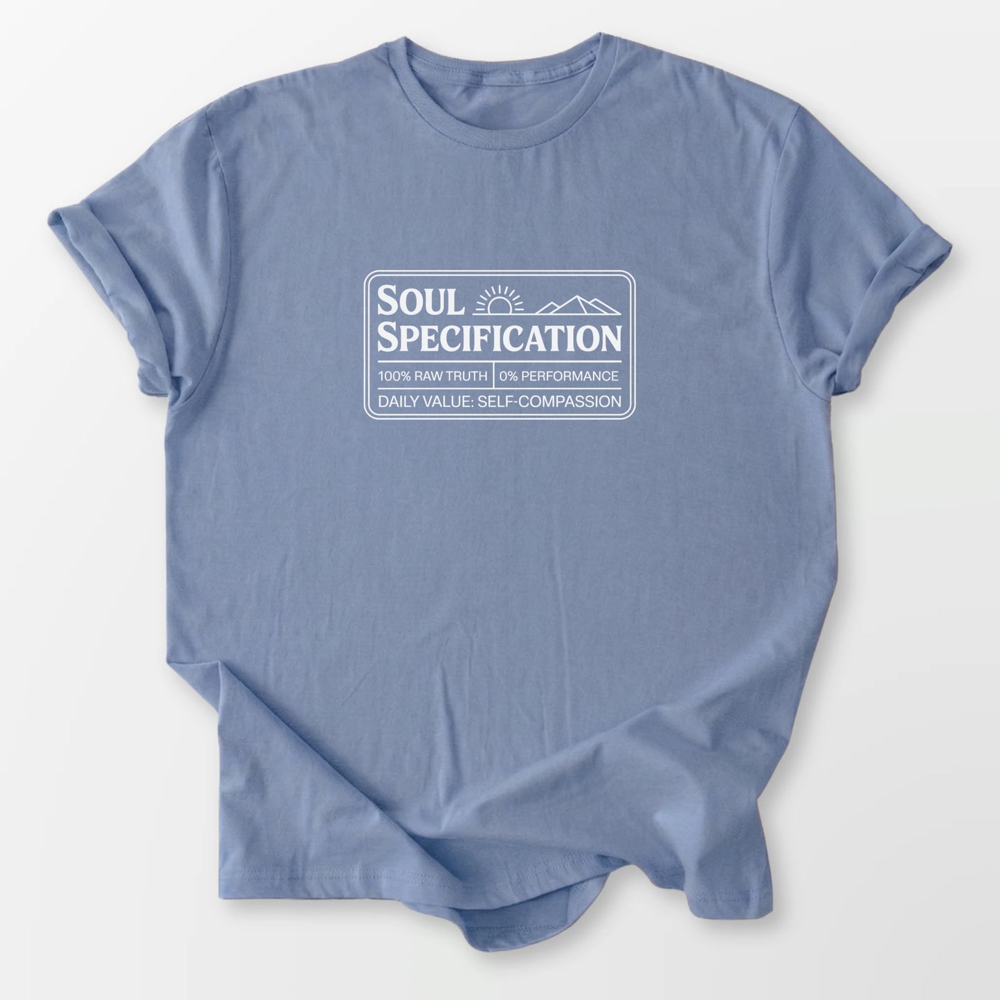 Soul Specification Tee Stone Blue T-Shirt