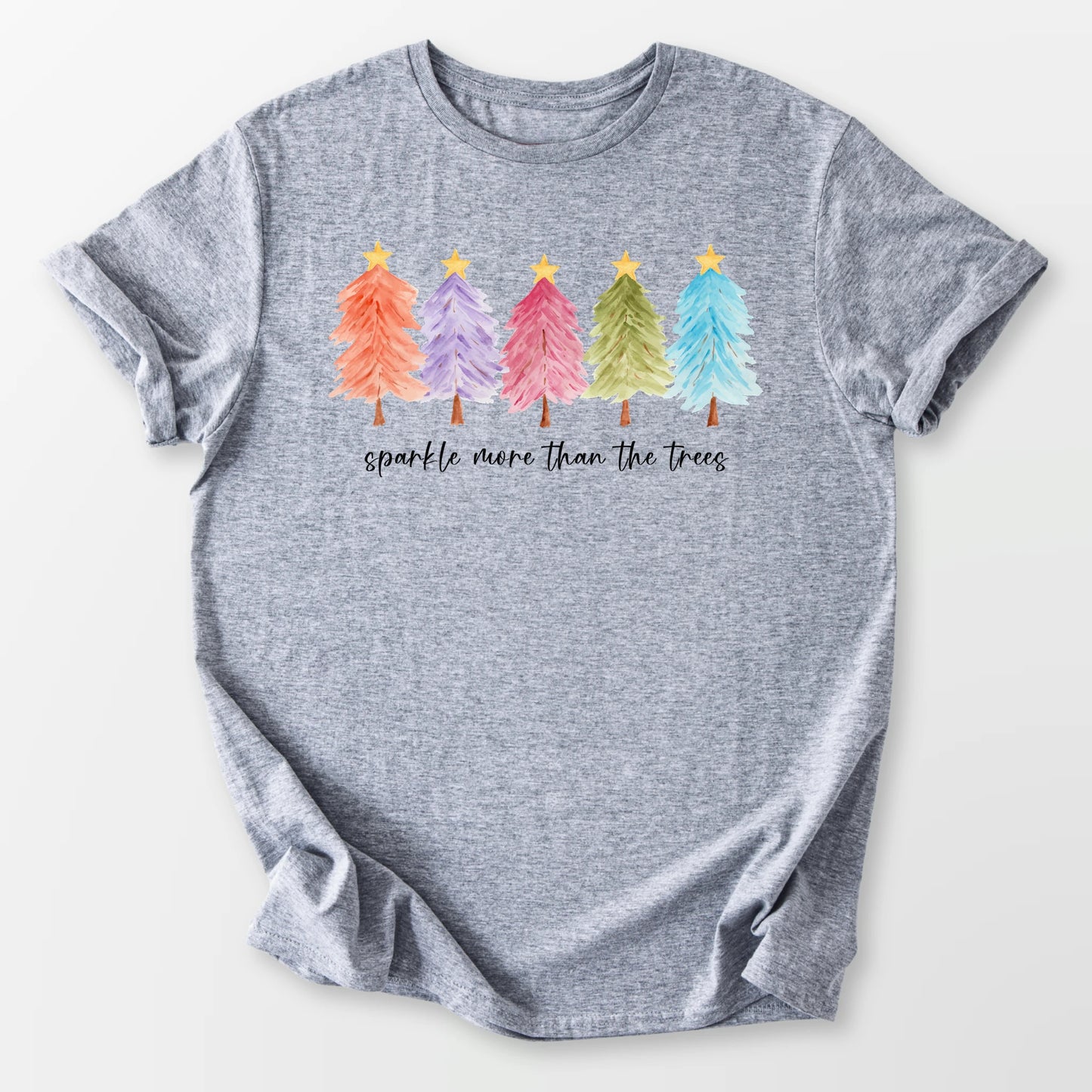 Sparkle More Tee Sport Grey T-Shirt
