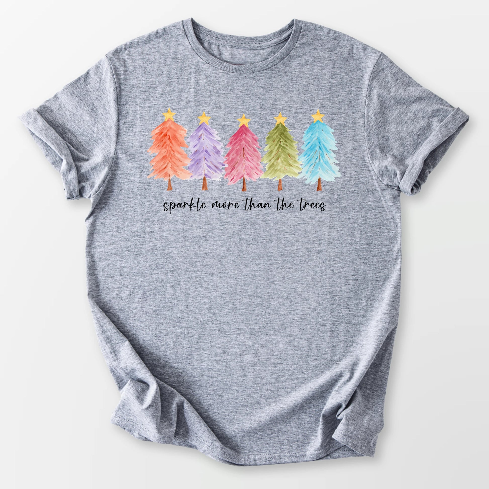Sparkle More Tee Sport Grey T-Shirt