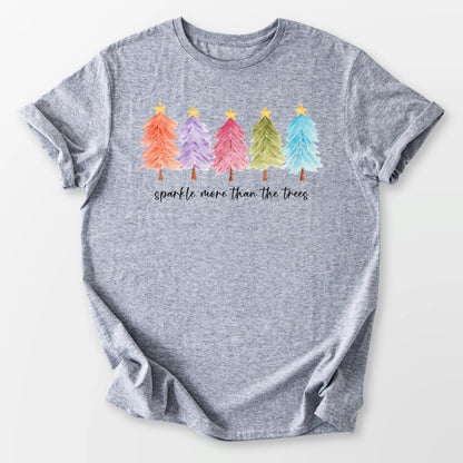 Sparkle More Tee Sport Grey T-Shirt