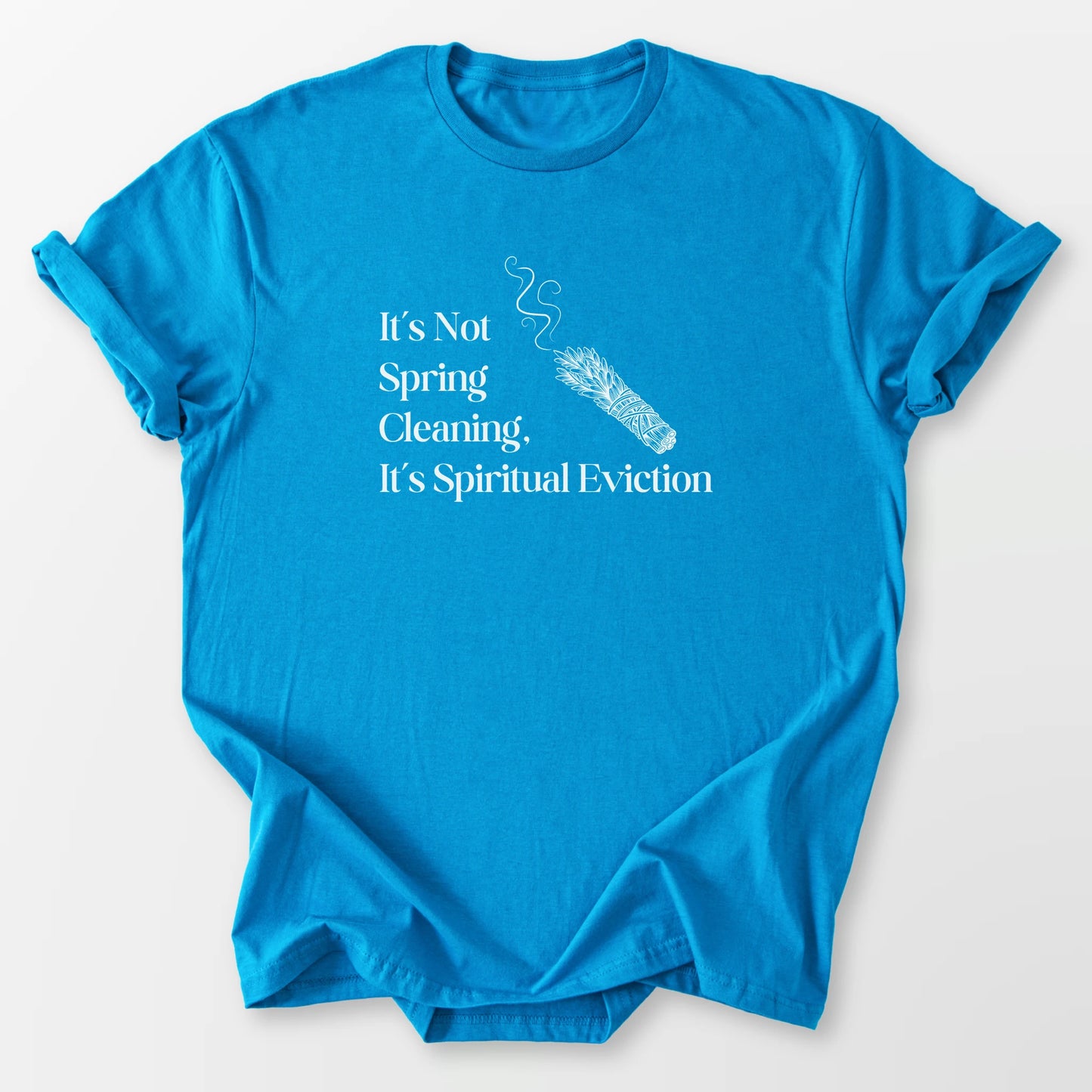 Spiritual Eviction Tee Sapphire T-Shirt