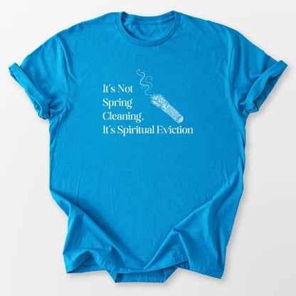 Spiritual Eviction Tee Sapphire T-Shirt
