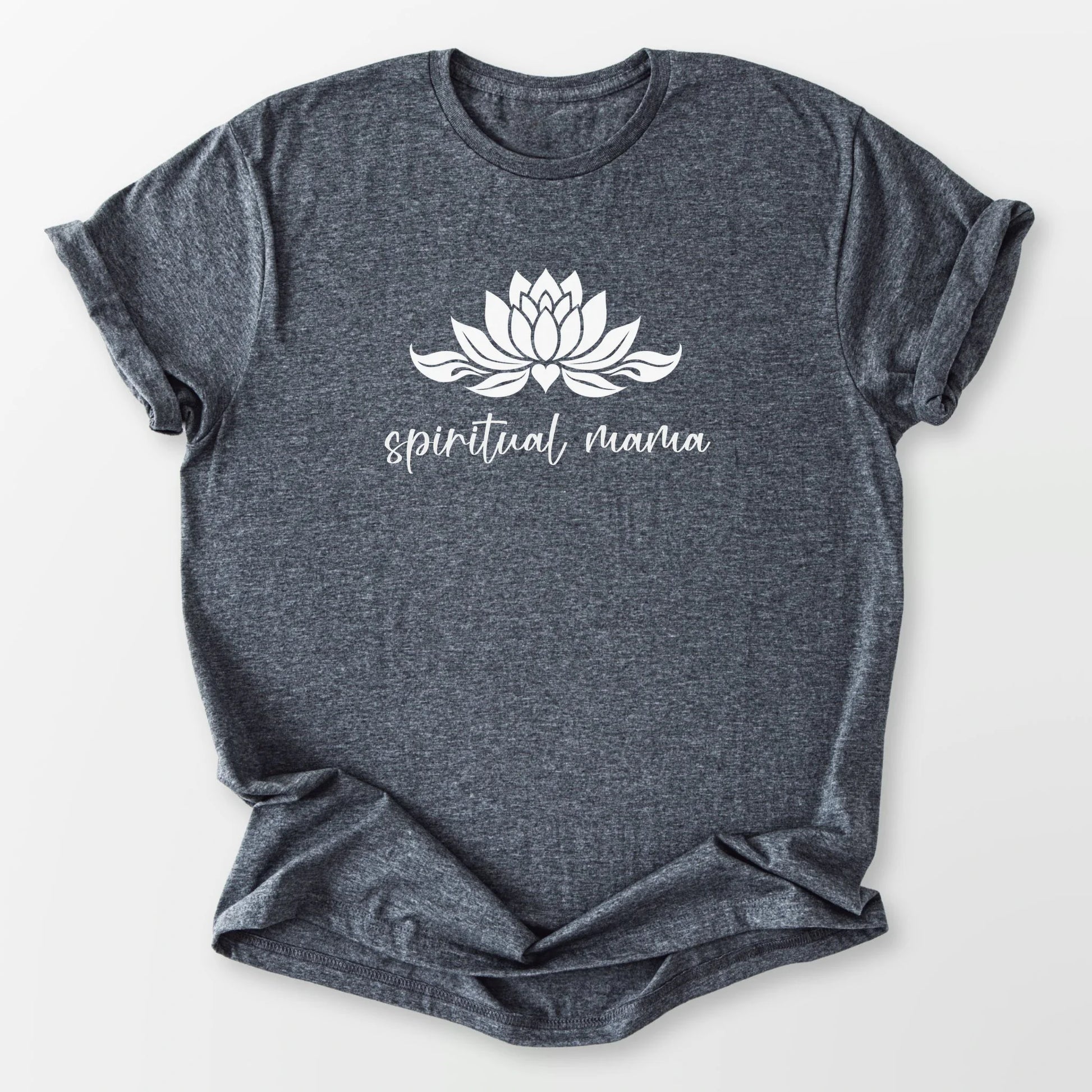Spiritual Mama Tee Dark Heather Grey T-Shirt