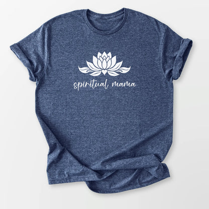Spiritual Mama Tee Heather Navy T-Shirt