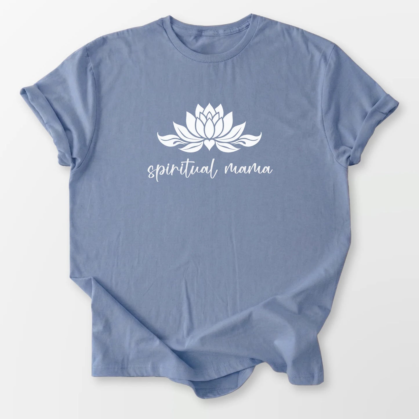 Spiritual Mama Tee Stone Blue T-Shirt