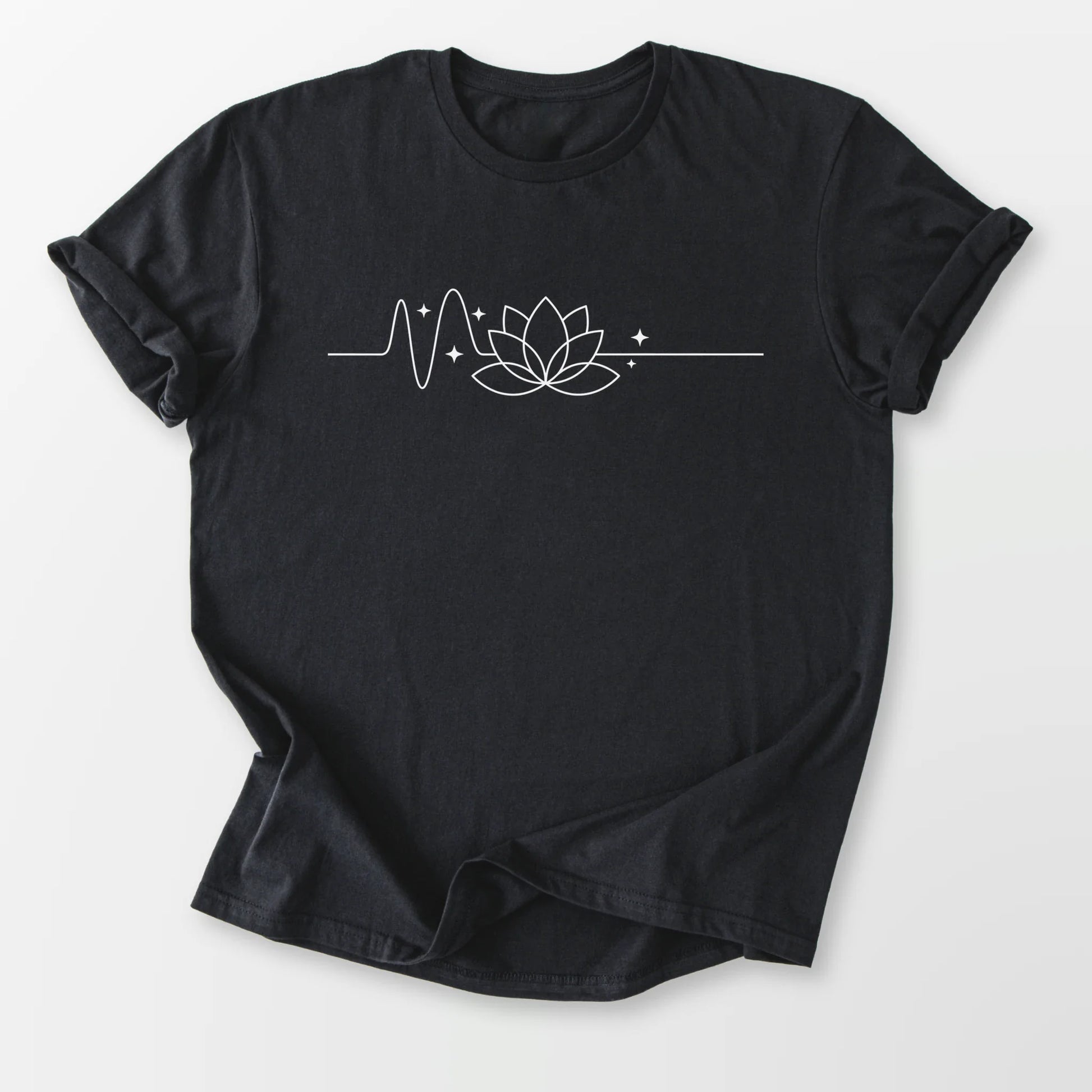 Spiritual Pulse Tee Black T-Shirt