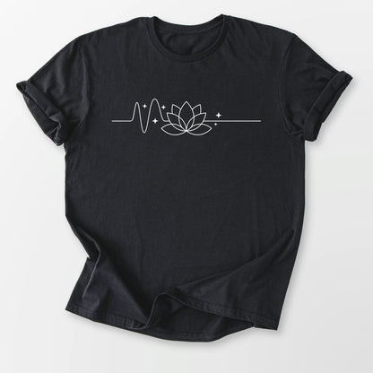 Spiritual Pulse Tee Black T-Shirt