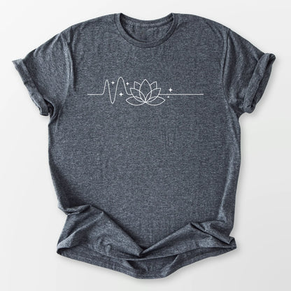 Spiritual Pulse Tee Dark Heather Grey T-Shirt