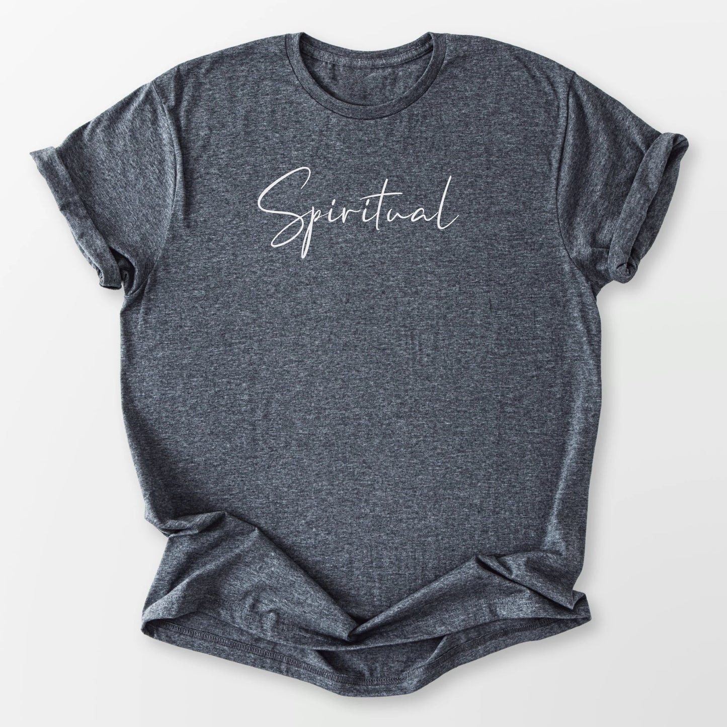 Spiritual Tee Dark Heather Grey T-Shirt