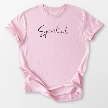 Spiritual Tee Light Pink T-Shirt