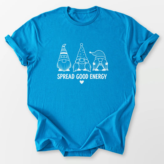 Spread Good Energy Tee Sapphire T-Shirt