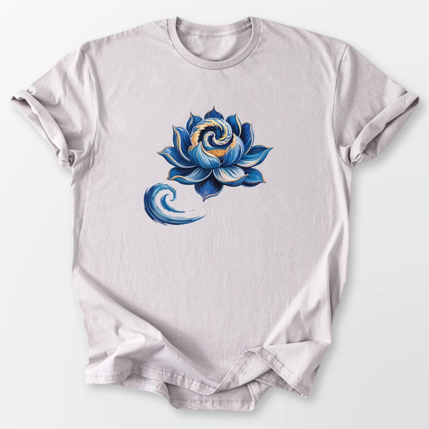 Starry Lotus Tee Ice Grey T-Shirt